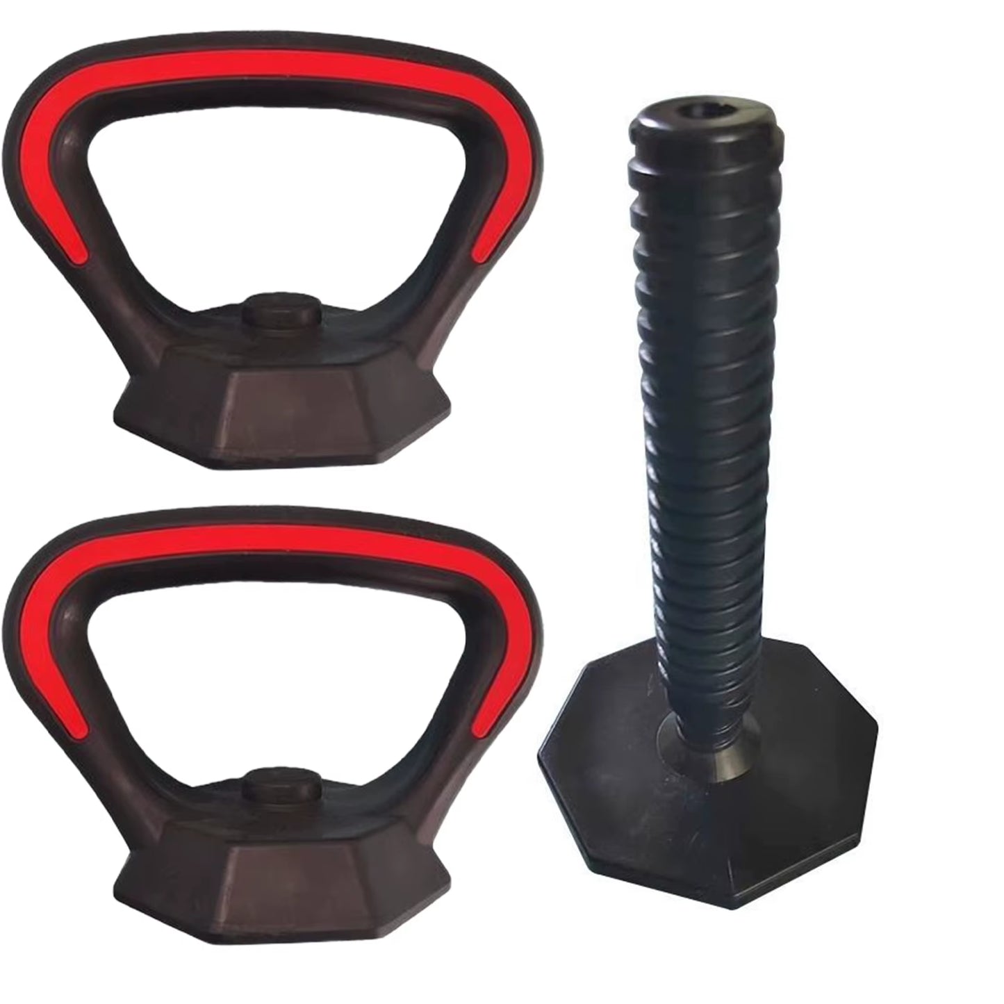 Kettlebell Handle Base Multipurpose Dumbell Grips Bases Kettlebell for Workout Weight Plates Arm Strength Kettle Bell Grip