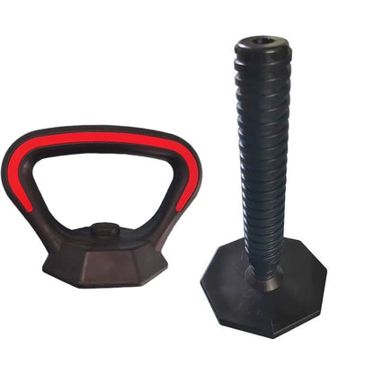 Kettlebell Handle Base Multipurpose Dumbell Grips Bases Kettlebell for Workout Weight Plates Arm Strength Kettle Bell Grip